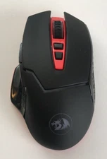 Redragon - MIRAGE2 2400 DPI Gaming Mouse M690-1 (Missing Bat Cover / No Dongle)