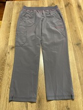 Carhartt Pants, Womens Petite Large, Gray, Scrubs Pants 38" Length