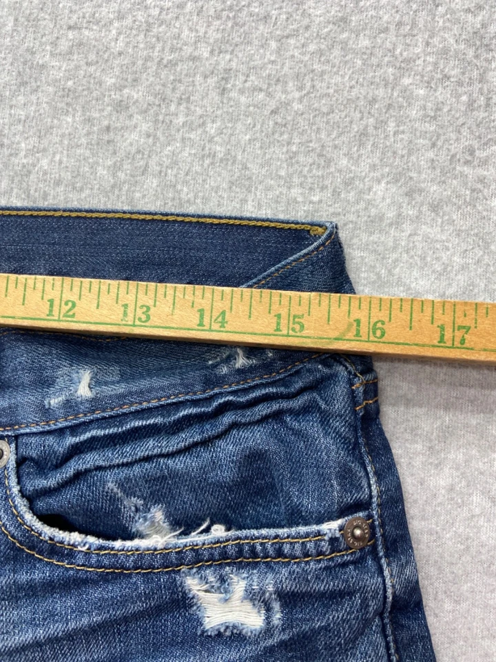 Big Star Womens Jeans 28 Taylor Boyfriend Fit Distressed Medium Wash Denim - Image 3 of 4