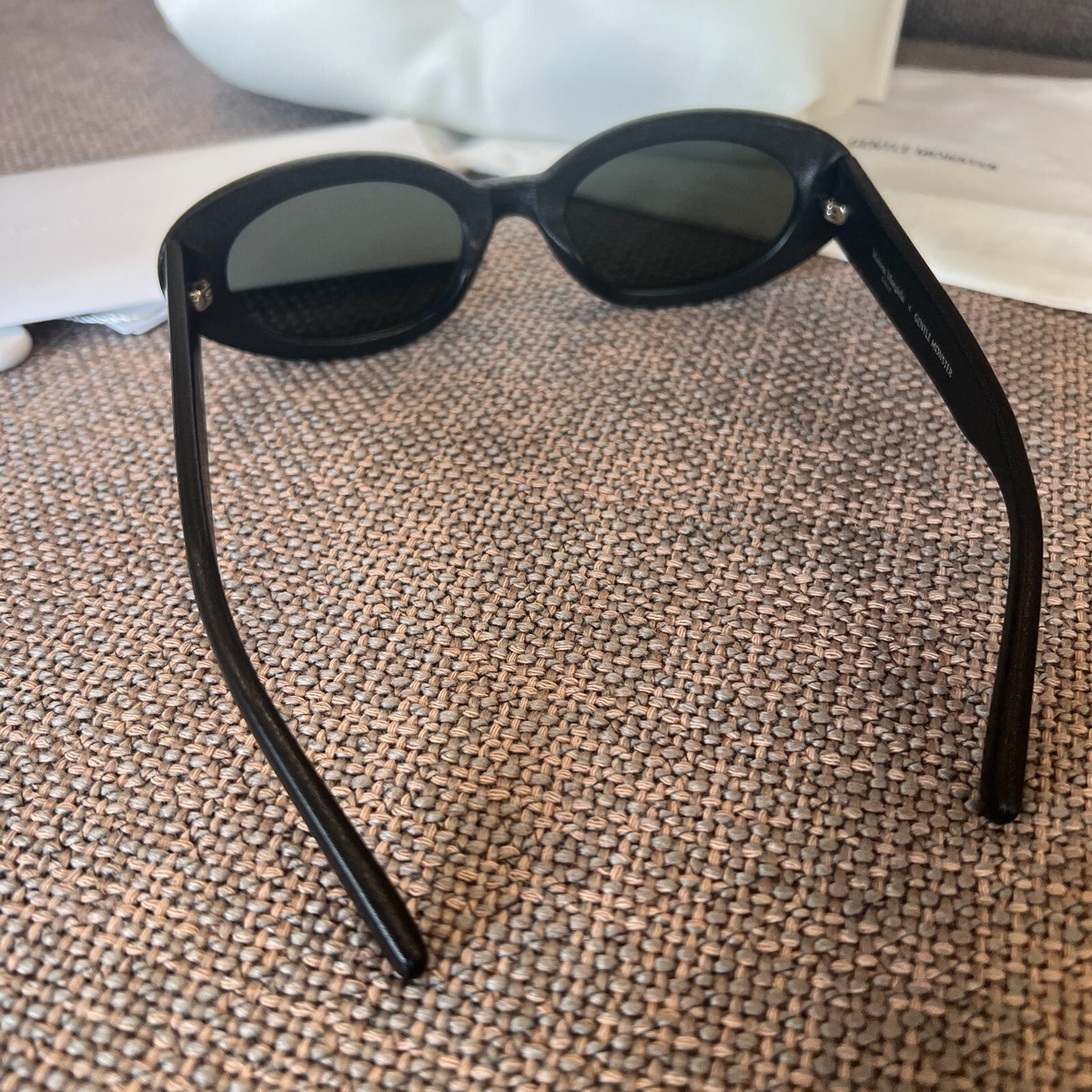 Gentle Monster x Maison Margiela MM107-L01 Leather Black Black