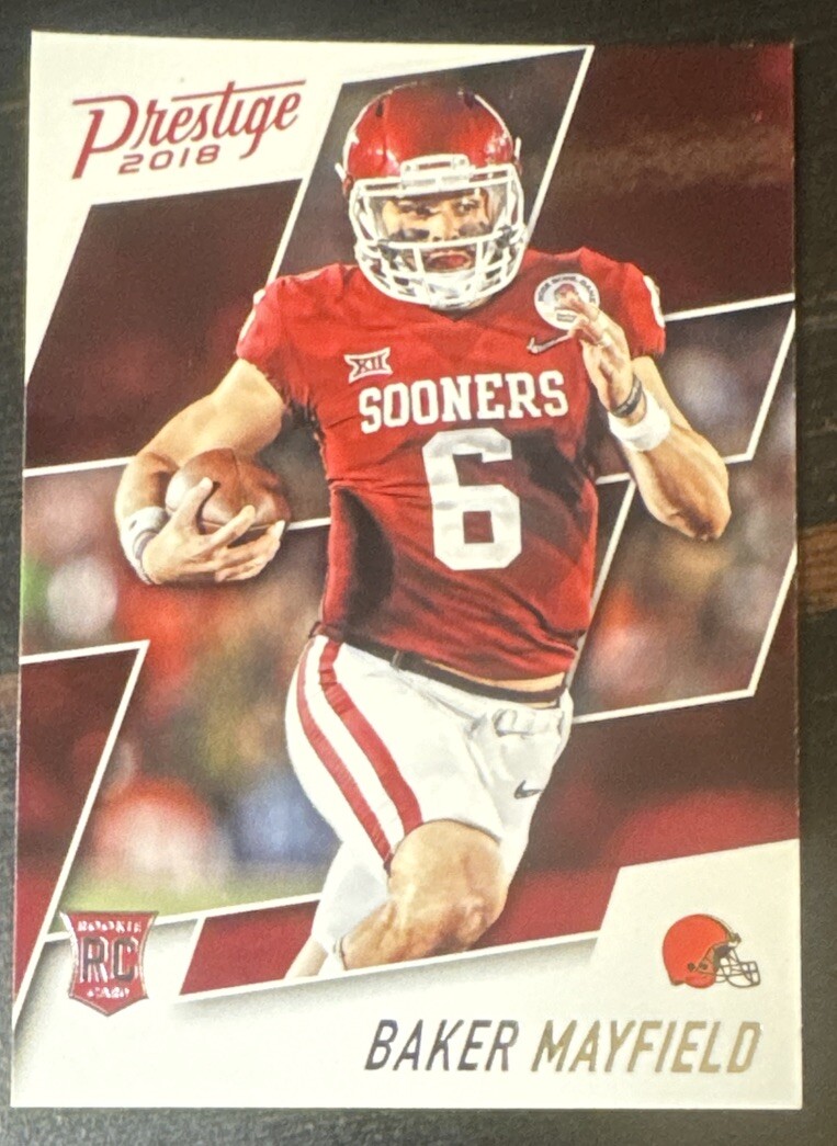 Baker Mayfield 2018 Prestige Rookie Card #203  (5879)