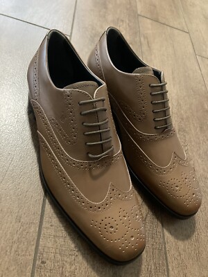 TOD S Men Bucature Fondo Cuoio RP Brown Sz 6