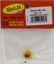 Slot.it SIGI28B 28 Tooth Polymer Inline Crown Gear 3/32 1:32 Slot Car Part