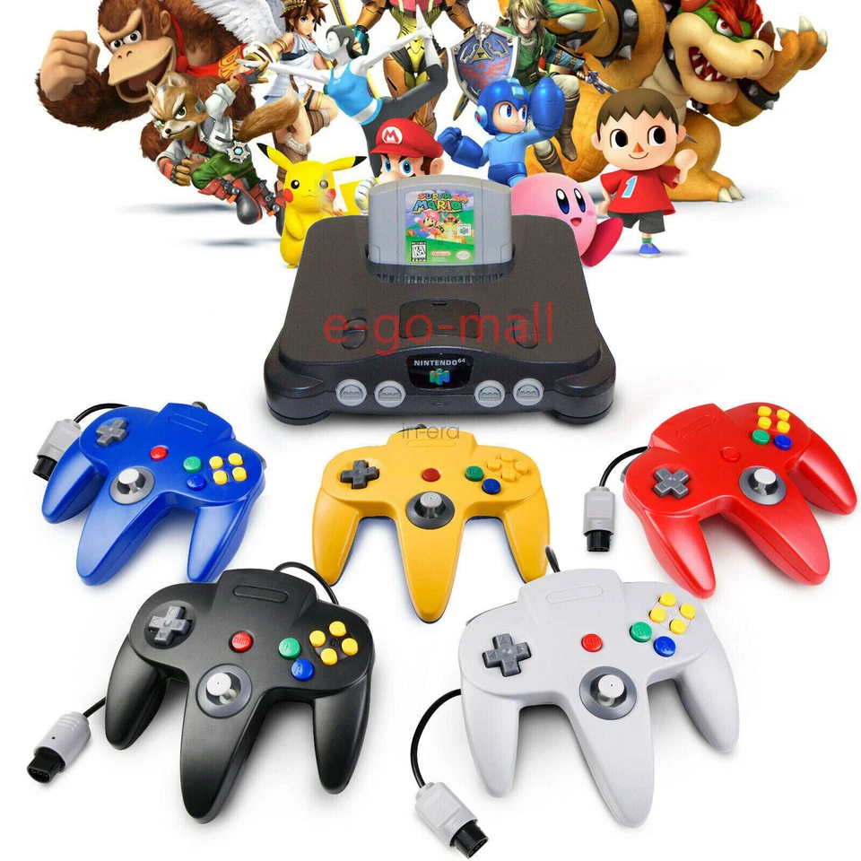 For Wii & Wii U & N64 & SNES & NGC & Xbox 360 Console Remote Controller Gamepad - Image 3 of 4