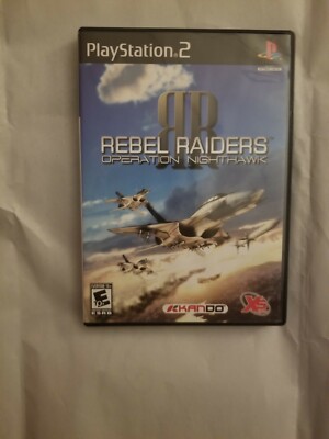Rebel Raiders Operation Nighthawk (PlayStation PS2 Game) Complete 