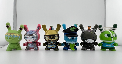 Lot of 6 - Kidrobot Dunny 3