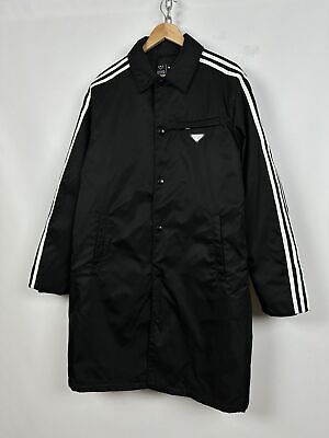 Men's NWT! Prada x Adidas Re-Nylon Black Track Coat Jacket Men's NWT! Prada x Adidas Re-Nylon Black Track Coat Jacket
