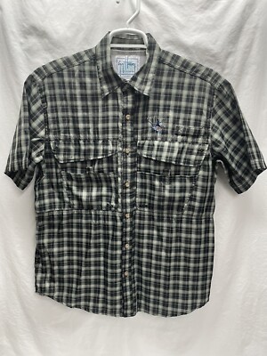 Guy Harvey Fishing Short Sleeve Button Up Sz - S  Vented NWOT