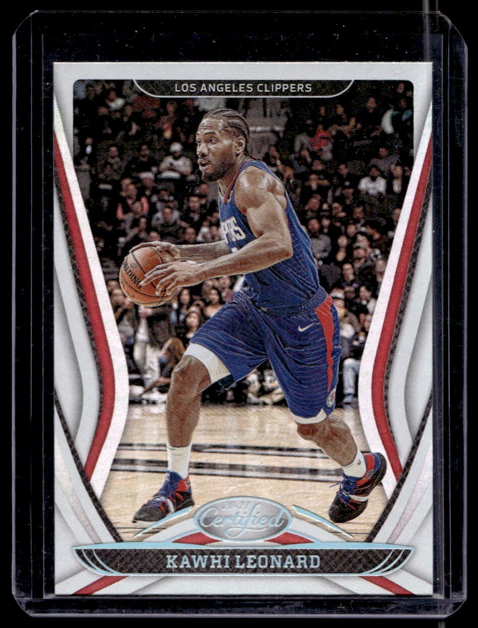 2020-21 Panini Certified Kawhi Leonard #117 Los Angeles Clippers