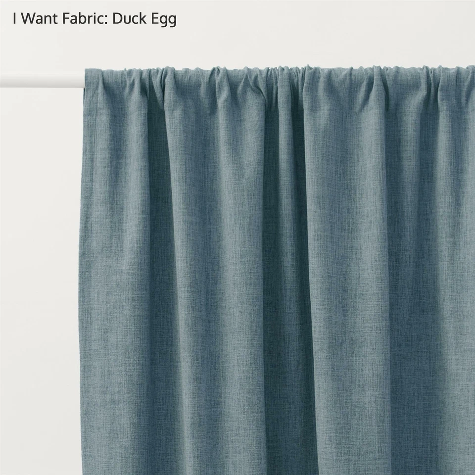 Soft Plain FR Linen Look Designer Curtain Cushion Sofa Upholstery Fabric - Image 4 of 4