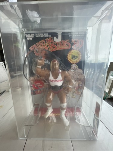 WWF LJN BLack Card Hulk Hogan White Shirt Variant....