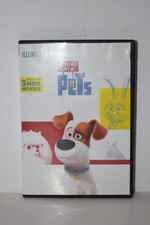 THE SECRET LIFE OF PETS - DVD - ANIMATED - KEVIN HART DANA CARVEY - 3 MINI MOVIE