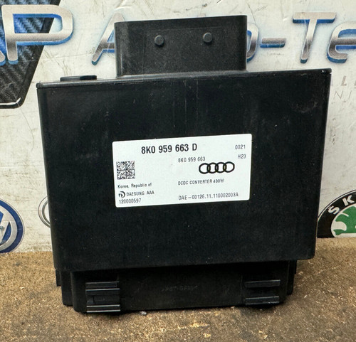 Audi A3 SLine 2.0TDI Facelift 2011 - Spannungsstabilisator Steuermodul 8K0959663D