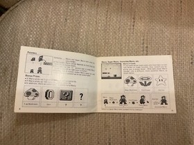 Super Mario Bros. / Duck Hunt (Nintendo NES) Booklet Instruction Manual Only!