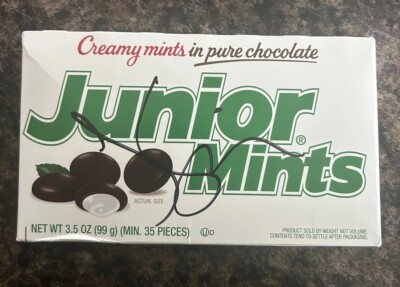 Jerry Seinfeld Signed Autographed Junior Mints Candy Box Comedian PSA ...
