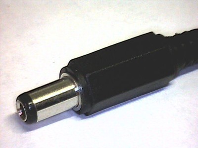 2x Niedervolt-Stecker 5,5/2,5mm Schaftlänge 9mm Hohlstecker mit ...