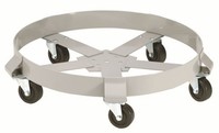 E.r. Wagner 2f00 Powder Coated 5-wheel 55 Gallon Drum Dolly With Solid Polyolefi on sale E.r. Wagner 2f00 Powder Coated 5-wheel 55 Gallon Drum Dolly With Solid Polyolefi on sale