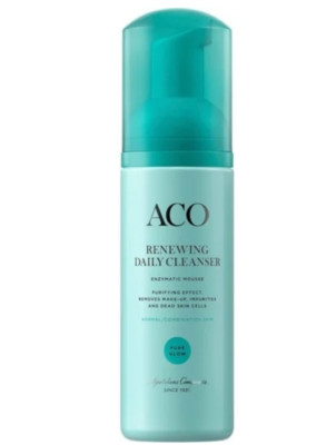 ACO Face Pure Glow Renewing Daily Cleanser   Radiant & Fresh Skin, 150 ml