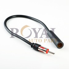 12 1ft Universal Male Female Car Am Fm Antenna Extension Extender Cable