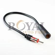 12" /1ft Universal Male Female Car AM FM Antenna Extension / Extender Cable