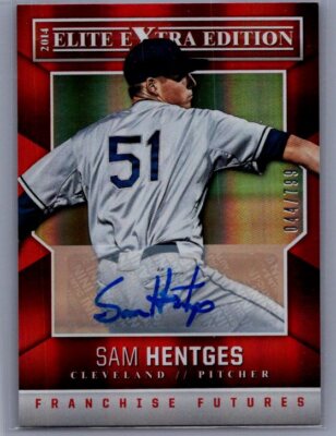 2014 Panini Elite Extra Edition #60 Sam Hentges Franchise Futures Sign/799