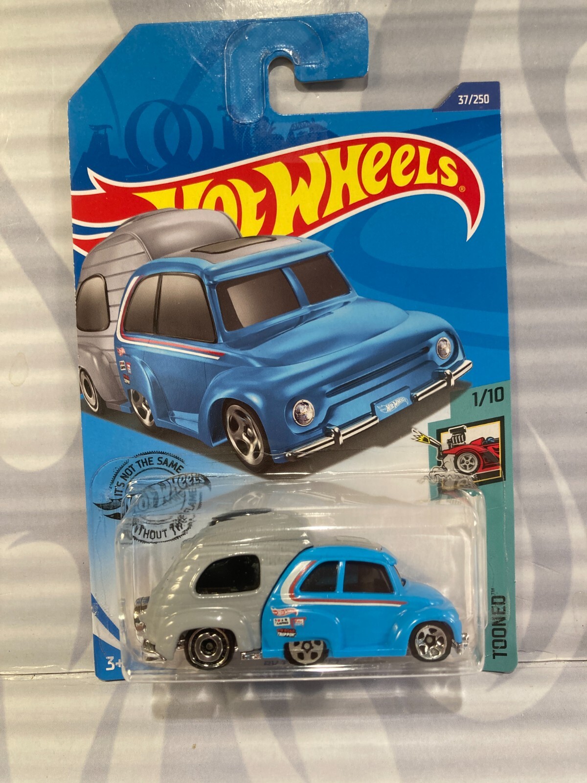 2020 HOT WHEELS ''TOONED`'' #37 = RV THERE YET = BLUE & GRAY ,  int