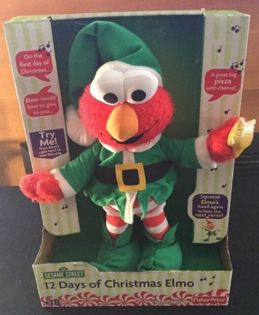 Elmo Plush Singing 12 Days of Christmas 
