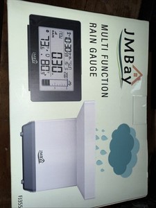 JMBay Multi Function Rain Gauge Wireless 3551E