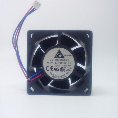 1PCS Delta AFB0612HH-R00 12V 0.25A 60×60×25mm Switch Fan