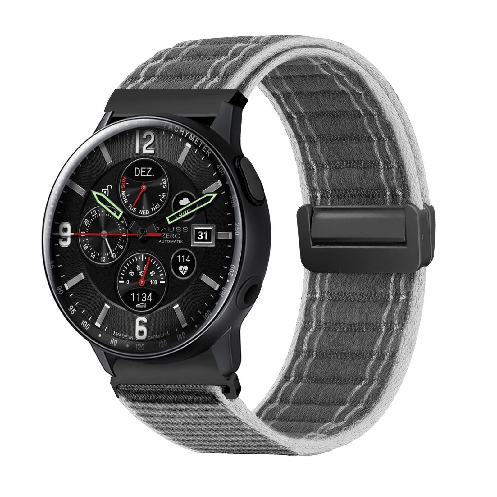 Cinturino grigio in tessuto per Samsung Galaxy Watch Active2