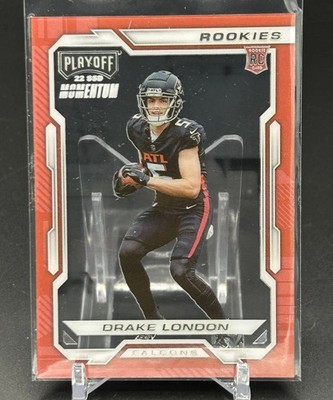 2022 Panini Chronicles - Playoff Momentum Rookie Drake London #PMR-6 (RC)