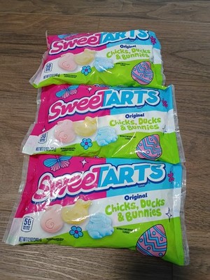 (3) SweeTarts Original  Chicks Ducks Bunnies 12 oz Exp 12/26