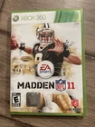 Madden NFL 11 (Microsoft Xbox 360, 2010) CIB COMPLETE