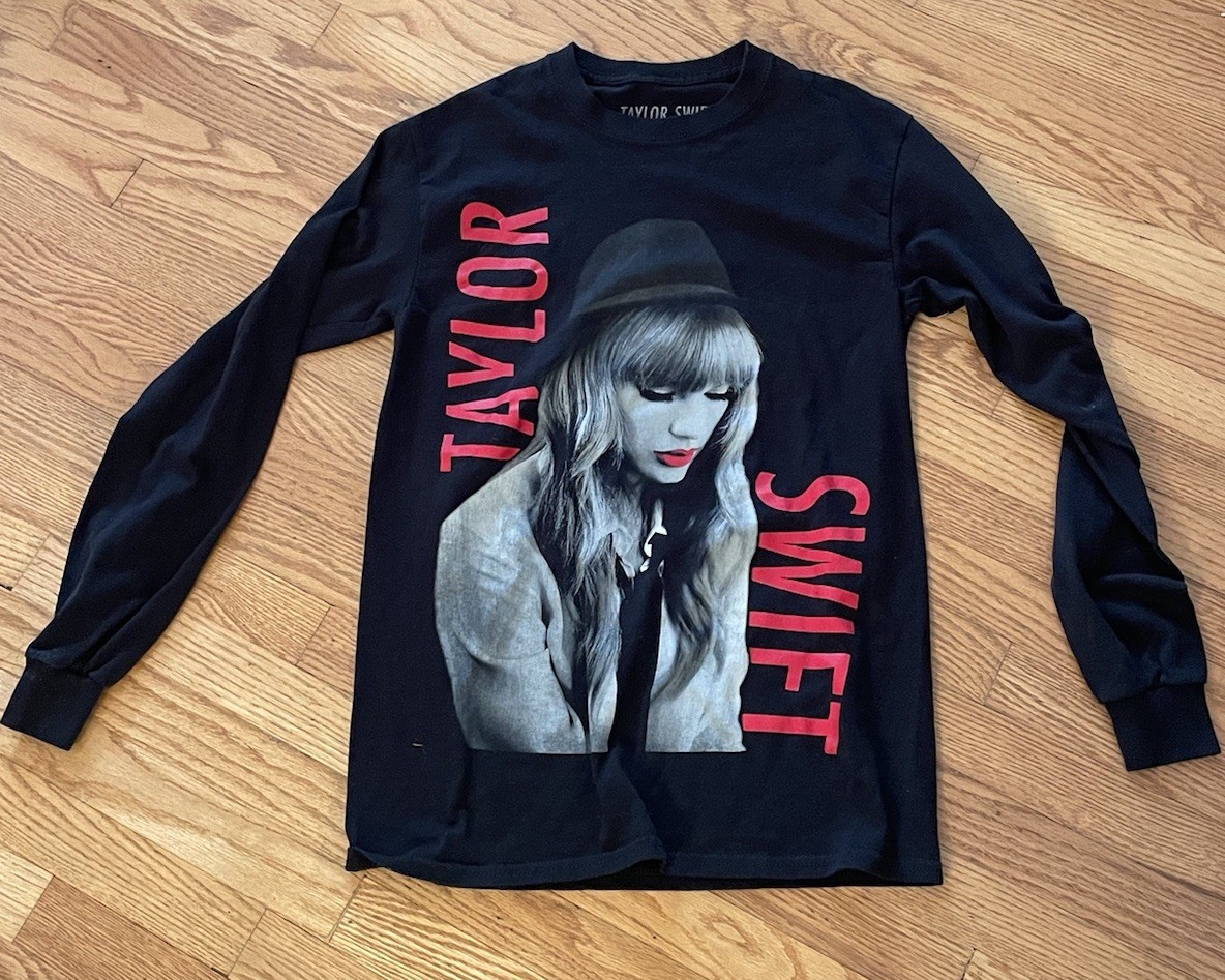 Taylor Swift Red Taylor’s Version Long Sleeve Tee… - image 1