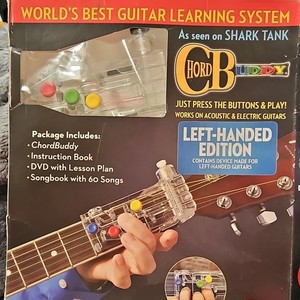 ChordBuddy Left-Handed Guitar Learning Kit w/ Book, DVD & Songbook