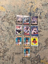 set of 10 Don Mattingly Baseball Cards mint to near mint condition
