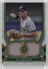 2023 Topps Tribute Dual Relics Green 29/99 DJ LeMahieu #DR-DL 1cx3
