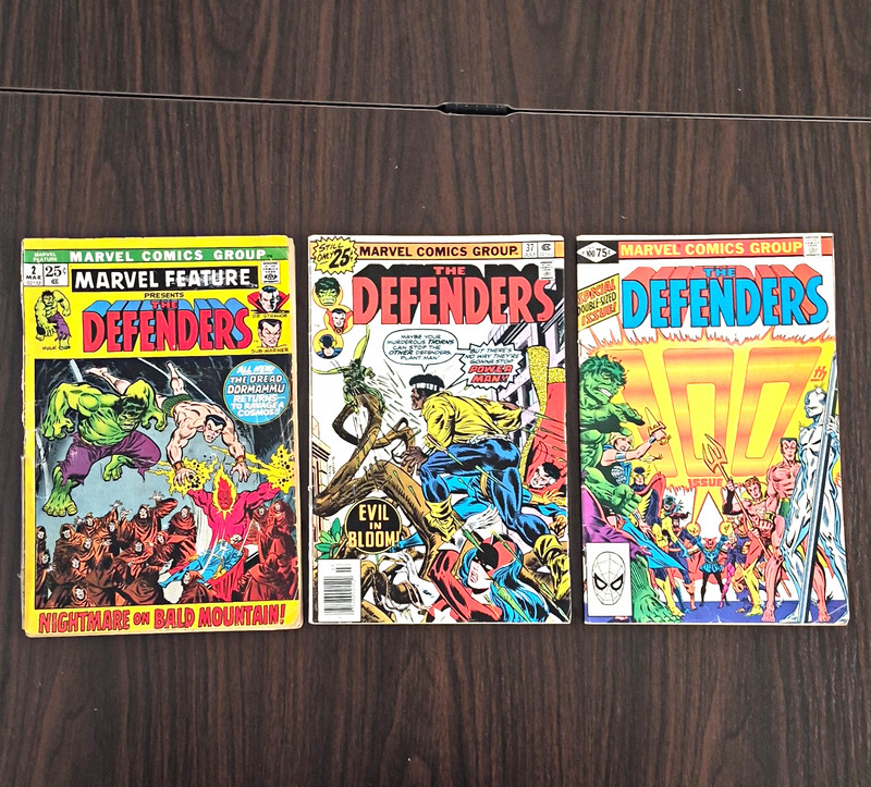 Marvel Comics Defenders Lot