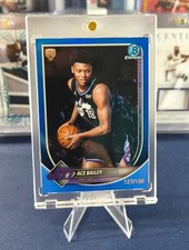 2025-26 Bowman Chrome Ace Bailey RC BCV-5 Blue Refractor /150