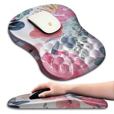 Ergonomic Mouse Pad with Wrist Rest Support, Massage Design Mouse pad Relief ...