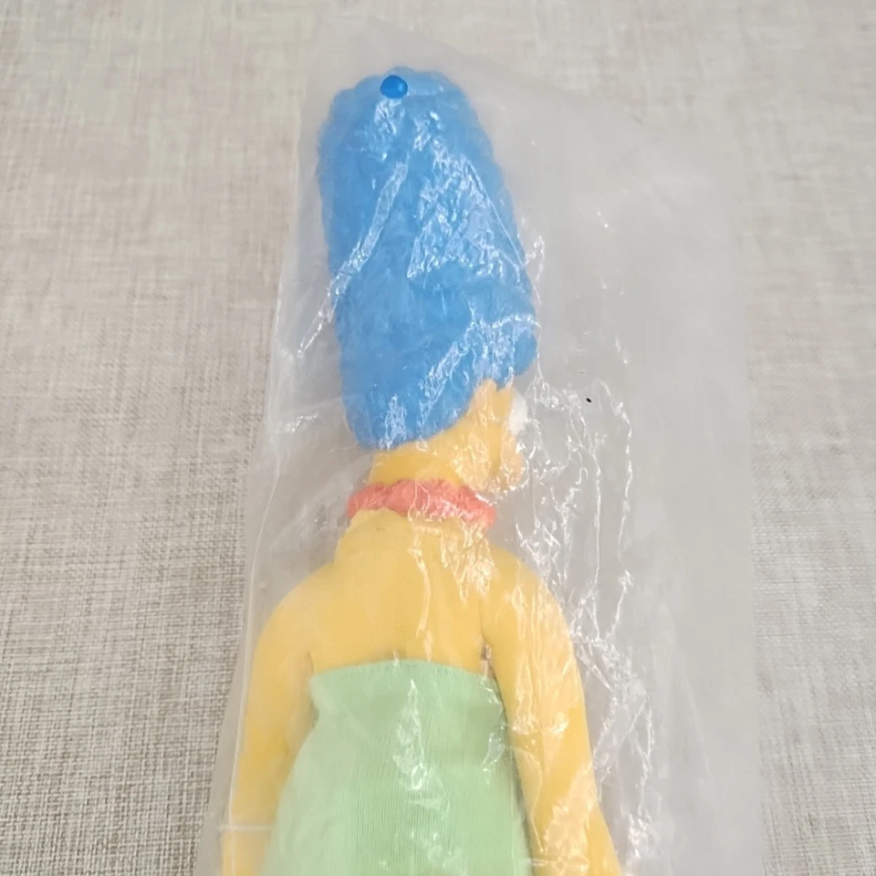 Vintage 1990 Burger King The Simpsons Marge Maggie Bart Lisa Plush Toy New *Read - Image 4 of 4