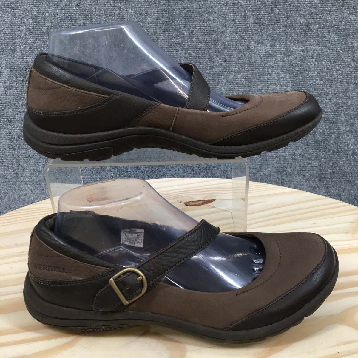 Merrell Shoes Womens Dassie Casual Comfort Mary Jane Flats Brown