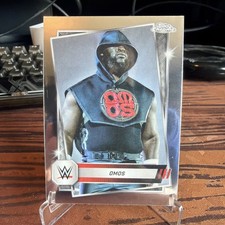 Omos #53 Base Card - WWE Topps Chrome 2025
