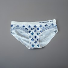 Vintage Victorias Secret Smooth Body By Victoria Geo Lace Trim Rare Panties NWT
