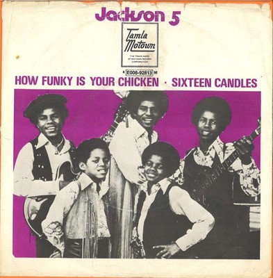 Michael Jackson 5 How funky is your chicken (7'' Single Sweden - 1970)