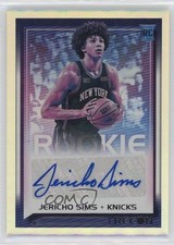 2021-22 Panini Recon Rookie Recon Signatures Jericho Sims #RRS-JCS Auto 1gt6