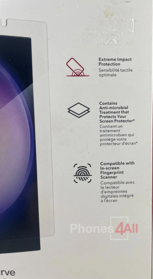 ZAGG Invisible Shield Fusion Curve Samsung Galaxy s23 Ultra - Image 2 of 4