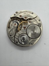 E Howard Series 3 Antique 17J Adjusted 16s Pocket Watch Movement Only Runs 997