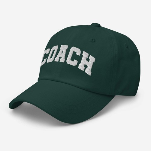 Coach - 3D Puff Embroidered Sporty Dad hat - Unisex Adjustable Baseball Cap
