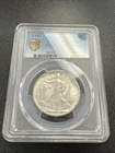 1943 Walking Liberty Half Dollar 50c - PCGS Genuine /  Cleaned / UNC Detail -NR!